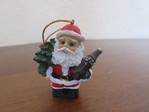 Coca-Cola Papá Noel árbol de Navidad colgante adornos de Navidad Santa Christmas - Imagen 1 de 2