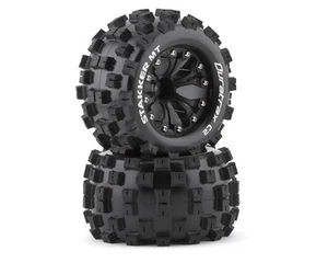 New! Duratrax DTXC5551 STAKKER MT C2 2.8 Mounted F/R .5 Offset Black (2) RC Tire - Picture 1 of 3