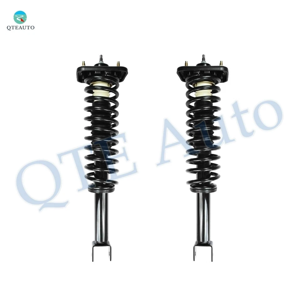 Par de 2 muelles helicoidales completos rápidos traseros para Dodge Stratus 1995-1998 sedán Foto 1 de 3