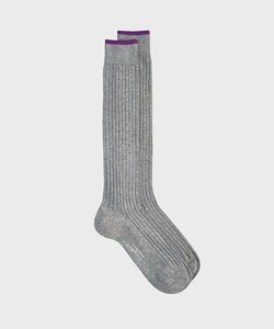 In The Box lange Baumwollsocken, grau meliert FW240039.9 - Bild 1 von 1