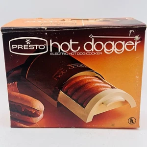 Cocina eléctrica para perros calientes Presto Hot Dogger de colección. Caja/instrucciones originales - Imagen 1 de 7
