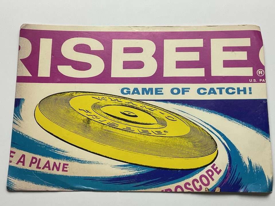 Wham-O Vintage Frisbee Partial Hobby Store Sign Toy - Image 1 of 1