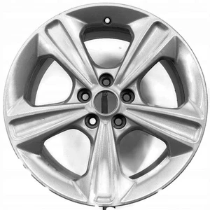 1x Alufelge 17 Zoll 7.5" 5x108 52 5ET Glanz Silber CJ5C-1007-B2 Ford Rim Wheel - Bild 1 von 12
