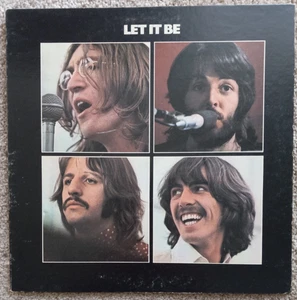 Beatles Let it Be Mfg by Apple gatefold cover LP with expanded Maggie Mae Credit - Picture 1 of 5