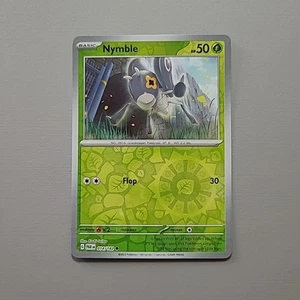 Tarjeta de JCC Pokémon - Nymble - Holograma Inverso (14/182 - Grieta Paradoja) Casi Nueva - Imagen 1 de 2