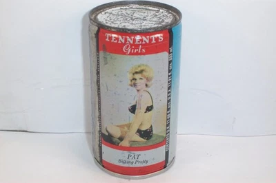 Tennent's Upside Down банка с ошибкой "Pat Sitting Pretty" 33CL Шотландия - Изображение 1 из 4