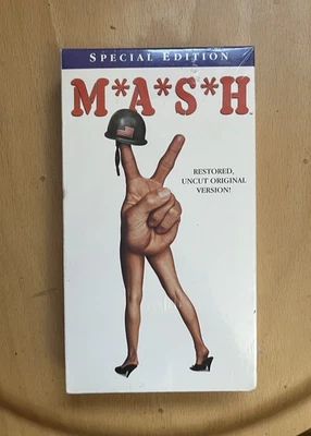 MASH Special Edition VHS Factory Sealed Watermark Foto 1 de 4