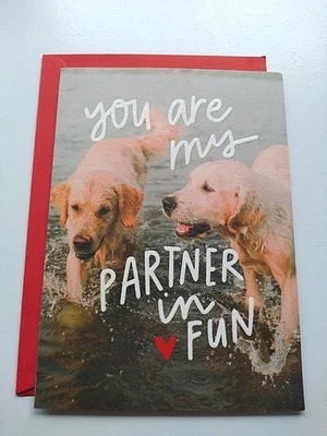 Tarjeta de San Valentín - Perros Compañeros en Diversión Foto 1 de 3