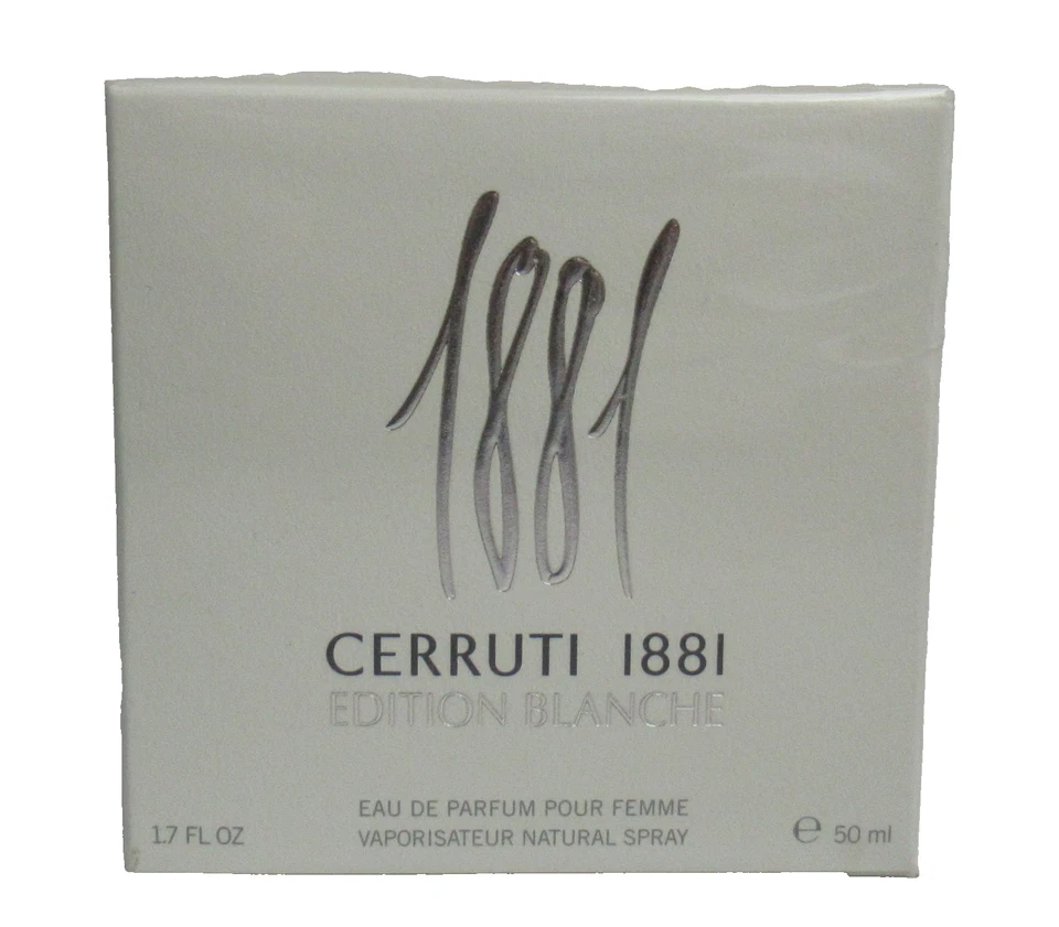 Cerruti 1881 Edition Blanche Pour Femme 50ml EDT Spray (GRUNDPREIS 1798,00€/L) - Bild 1 von 1