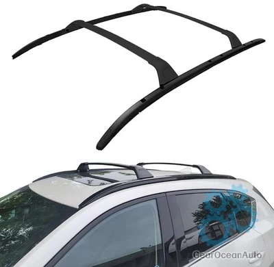 Barra transversal de barra transversal de riel de techo 4 piezas apta para Mazda CX-5 CX5 2017-2025 Foto 1 de 4