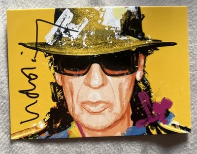 Autogrammkarte Udo Lindenberg 2025 Handsigniert Horio - Bild 1 von 2
