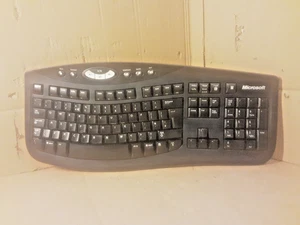 Microsoft 3000 Wireless Optical Keyboard Model 1066 PLS LESEN - Bild 1 von 9