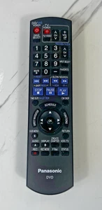 Panasonic DVD Player Remote Control N2QAYB000197 Original Genuine Tested - Picture 1 of 5