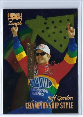 1996 Pinnacle Zenith 24KT Artist Proof Jeff Gordon #76 - Image 1 of 2