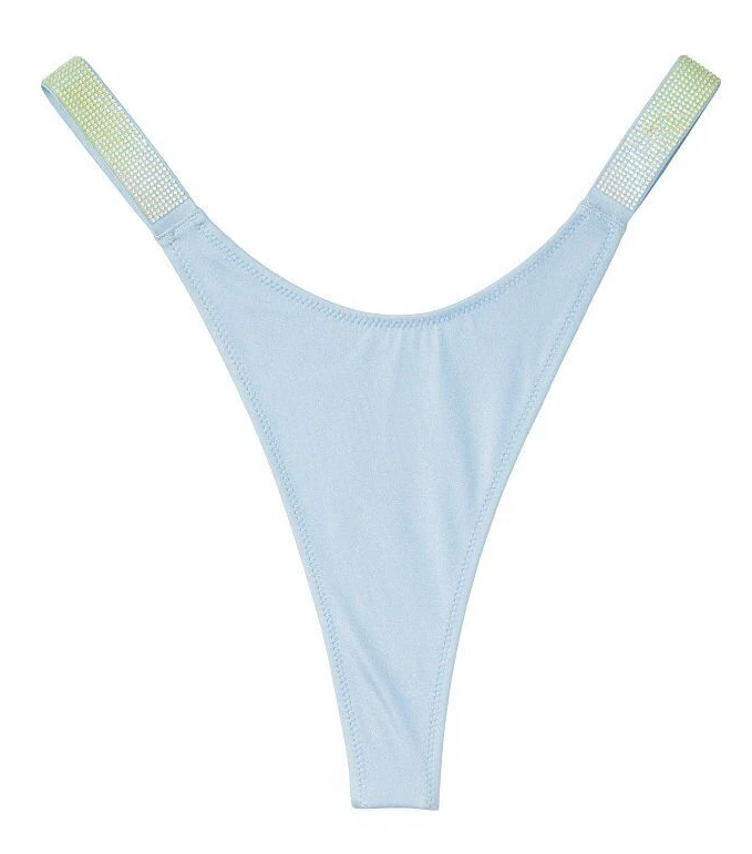 VICTORIA'S SECRET SHINE CORREA TANGA BIKINI PARTE INFERIOR DE BAÑO XS S M L XL NUEVO CON ETIQUETAS Envío gratuito Foto 1 de 1