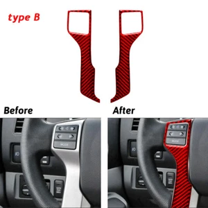 Type B Steering Wheel Control Panel Decal Cover Trim For Toyota Tacoma 2012-2015 - Picture 1 of 12