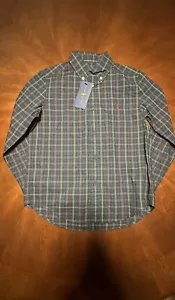 Boys Ralph Lauren Polo Button Down Dress Shirt Size 7 - Picture 1 of 3