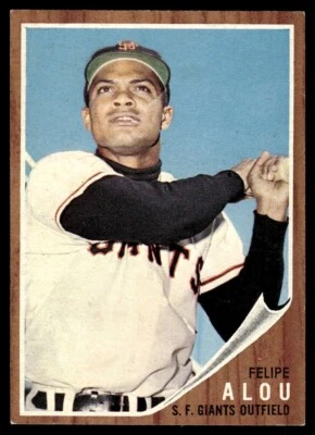 1962 Topps Felipe Alou San Francisco Giants #133A - Image 1 of 2