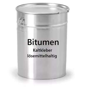 Bitumen Kaltkleber LH Klebemasse Schwarzanstrich Reparaturmasse Klebepaste - Bild 1 von 3