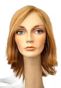 Blair 8201 Human Hair Wig by Amore Lace Front Mono Color A140/27B Butterscotch - Picture 1 of 10