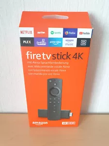 Neues AngebotAmazon Fire TV Stick 4K, Streaming in brillanter 4K-Qualität... * NEU * OVP *