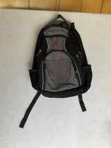 Swiss Gear Backpack Black Padded for Computer Extra Pockets. Used Good Condition - Picture 1 of 2