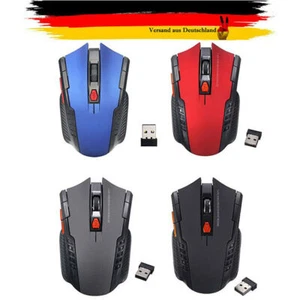 Drahtlose Gaming Maus 2.4G Optisch Maus Computer Mäuse für Laptop PC Tablet DHL - Bild 1 von 6