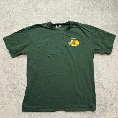 Camiseta Bass Pro Shops Para Hombre Grande Verde Pesca Exterior Crew Manga Corta Foto 1 de 4
