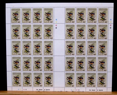 GRENADA GRENADINES - SCOTT# 379 - PANE 40 - MNH - CAT VAL $28.00 - Image 1 of 2