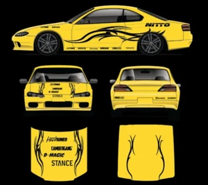 1/10 and 1/24 Scale RC Drift Livery -  Kit 1 - Picture 1 of 1