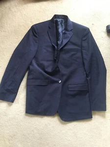 CALVIN KLEIN BUSINESS SUIT JACKET FOR MEN SIZE 40 NAVY W8 C - Bild 1 von 4