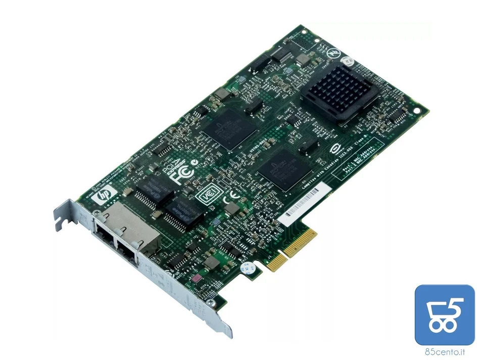 Adattatore server Gigabit Multifunzione a Doppia Porta PCIe HPE HP 374443-001 - Immagine 1 di 2