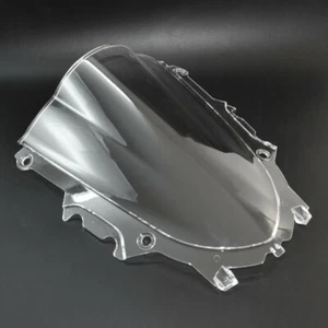 Clear Double Bubble ABS Windscreen Windshield For 2019-2022 Yamaha YZF R3 R25 - Foto 1 di 6