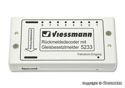 Viessmann 5233  Rückmeldedecoder mit Gleisbesetztmeldung NEU/OVP - Bild 1 von 2