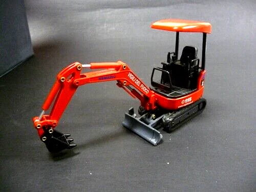 KOMATSU PC18 MINI ESCAVATORE VIGILI del FUOCO scala 1/32 OLD CARS OLC63003 - Immagine 1 di 1