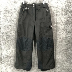 WEATHERPROOF 32 Degrees Pants Kids Youth Small 7/8 Snowboard Ski Winter Black - Picture 1 of 12