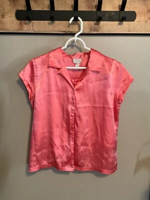 Conjunto corto de pijama rosa coral grande La Senza Foto 1 de 4