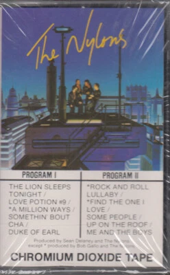 The NYLONS self-titled TAPE 1982 SEALED Canadian Acapella Lion Sleeps Tonight - Image 1 of 3