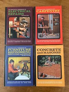 Lot 4 The Practical Handbook Series Electrical Carpentry Furniture 1969-1970