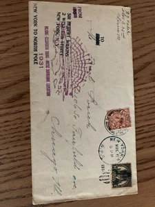 1931 ARTIC U-BOOT EXPEDITION COVER OF SIR HUBERT WILKINS - Bild 1 von 3