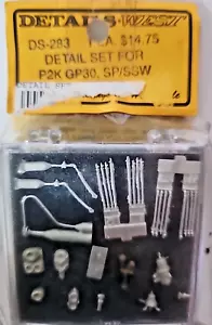 HO Scale Details West DS-283 Detail Set for P2K GP30, SWP/SSW - Picture 1 of 1