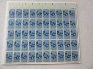 US Stamps Scott 1155-1960-Employ the Handicapped-4¢-Sheet of 50 - MNH-FV $2.50 - Picture 1 of 2