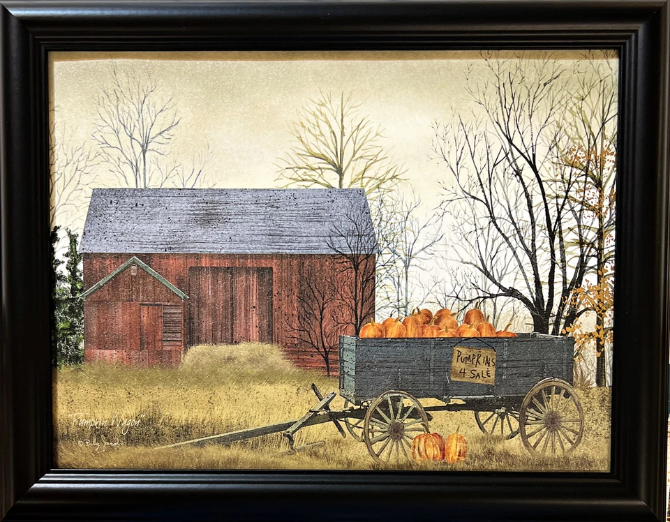 Impresión enmarcada en lienzo Billy Jacobs Pumpkins a la venta 14 x 11 Foto 1 de 1