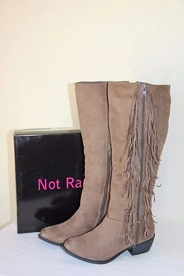 NUEVO Sin Clasificar TRINIDY Para Mujer Botas Taupe Invierno Vaquero Western Zapatos Informales  Foto 1 de 4