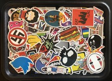 10pcs Leisure Glossy Stickers Assortment Skateboard Laptop Bike Luggage