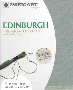 Zweigart Precut Edinburgh 36 count Smoke Blue 3217/7094 - Picture 1 of 1