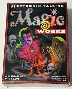Vintage 1995 Elettronica Parlante MAGIA FUNZIONA Guardiano della Tomba - Foto 1 di 11