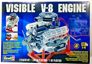 REVELL 85-8883 VISIBLE V8 ENGINE MODEL KIT 1:4 SCALE NEW - Picture 1 of 7