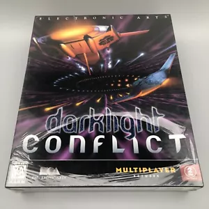 Darklight Conflict Electronic Arts Space Combat Game Big Box PC CD-ROM Rage - Picture 1 of 13