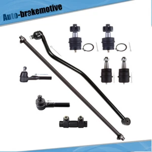 8X Front Tie Rod Ends Ball Joints Track Bar For 1997-2006 Jeep Wrangler TJ 4WD - Picture 1 of 16
